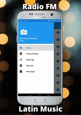 Radio FM Latin Music android App screenshot 1