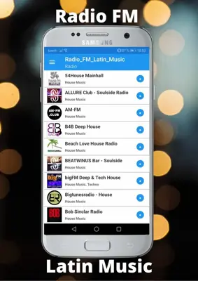 Radio FM Latin Music android App screenshot 3